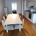City Center Oslo Black And White Apartment